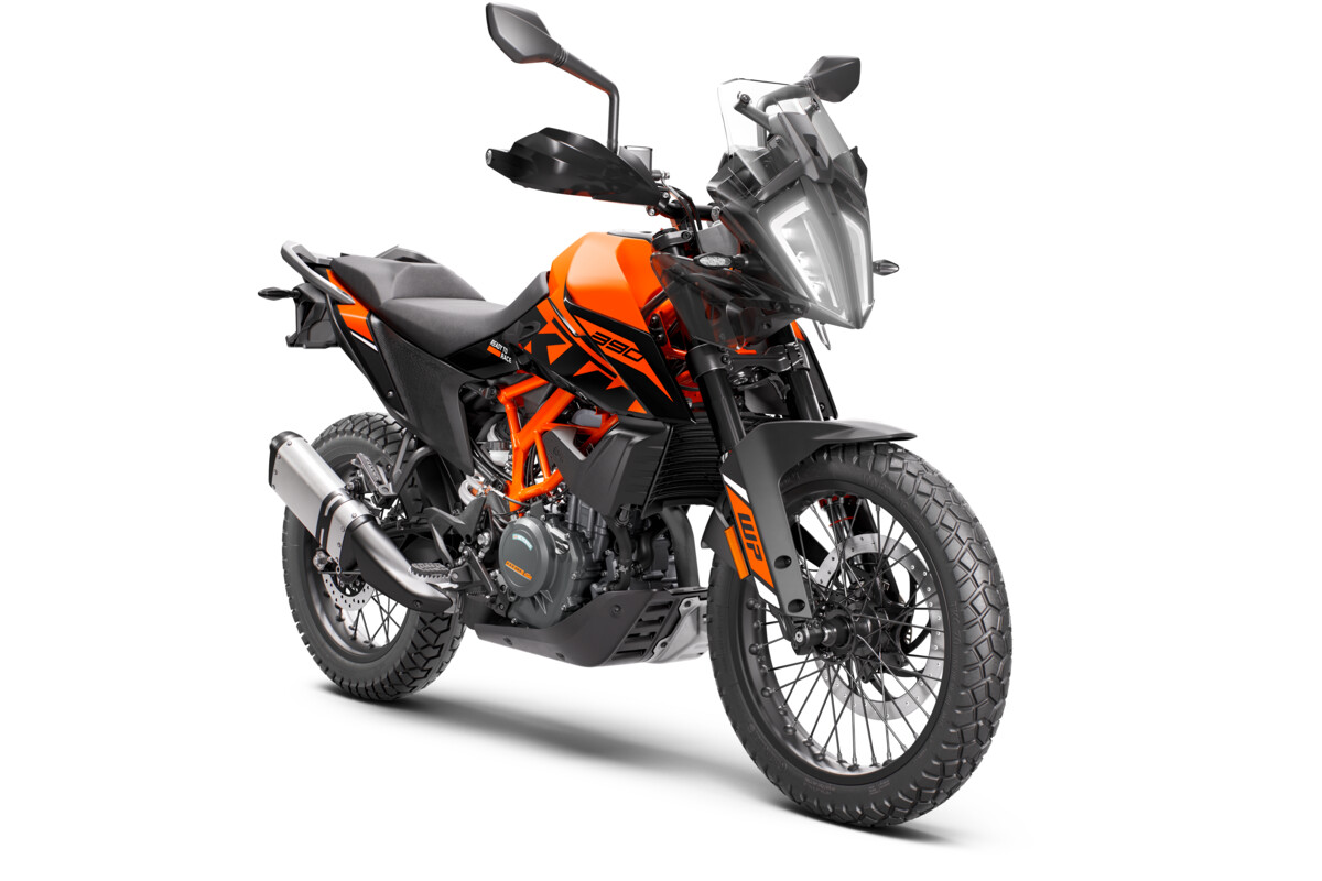 2023年式KTM 390 ADVENTURE升級前後鋼絲框